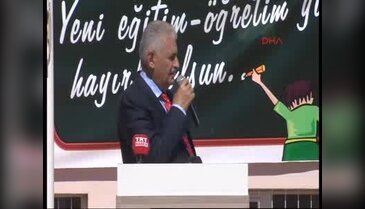 Başbakan Yıldırım 2016- 2017 eğitim öğretim yılının ilk ders zilini çaldı