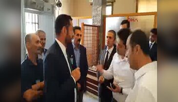 Meclis'te basın toplantı salonuna giremeyince tuvalet önünde açıklama yapıldı - 5