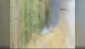 Ot yangını akaryakıt istasyonuna yaklaşmadan söndürüldü