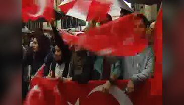 Erdoğan, New York'ta tezahüratlarla karşılandı