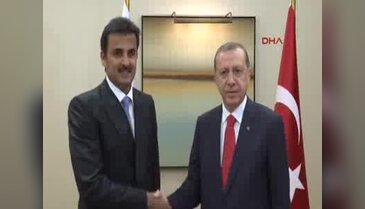Erdoğan, Katar Emiri ile görüştü