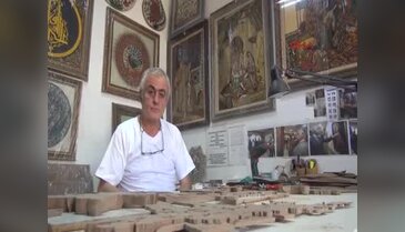 31 yıl önce hobi olarak yaptığı eserler şimdi devlet büyüklerine hediye ediliyor