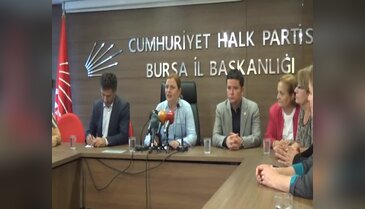 CHP Bursa'dan tekmeli saldırgana tepki!