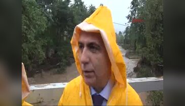 Eynesil'de aşırı yağış etkili oldu - 1