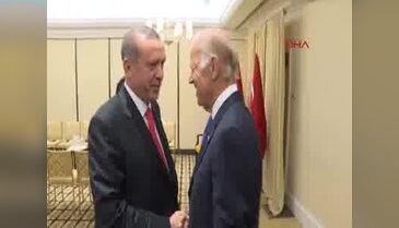 Cumhurbaşkanı Erdoğan ile ABD Başkan Yardımcısı Biden görüşmesi sona erdi