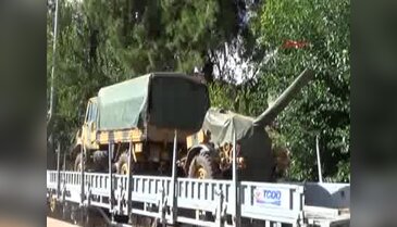 İslahiye'den Adana'ya hava savunma bataryası sevkiyatı