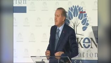 Erdoğan, New York'ta TURKEN vakfında konuştu