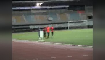 Eto'o antrenmanda, Antalyaspor maçta
