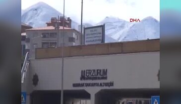 Erzurum kent merkezine kar yağdı - 4