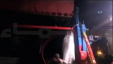 Lunaparkta korkunç kaza: 1 ölü, 12 yaralı