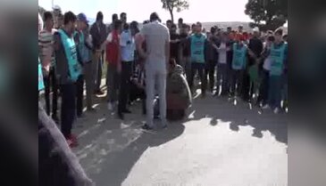 Oto drag yarışlarında kaza: 4 yaralı