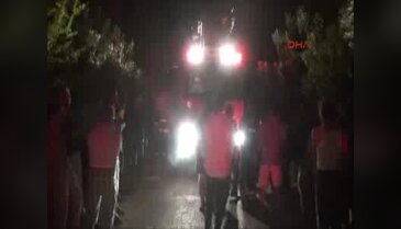 Manavgat'ta ev yangını