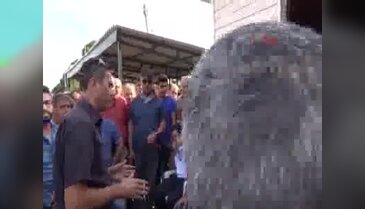 Serik'te taksicilerin eylemi sürdü