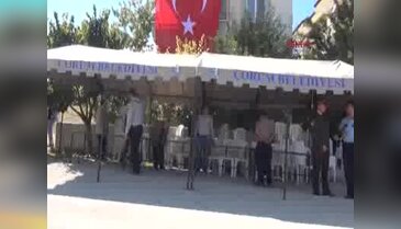 Çorum'a şehit ateşi düştü