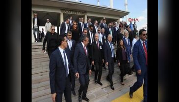 Kılıçdaroğlu, Muğla eski Milletvekili Ergin'in cenaze namazına katıldı