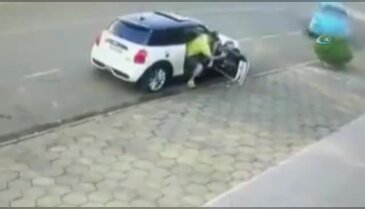 Ölüm böyle teğet geçti!