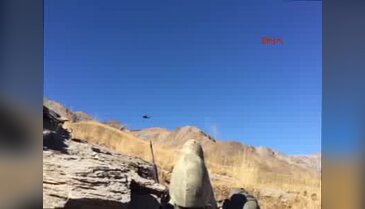 PKK'lılar böyle ateş altına alındı