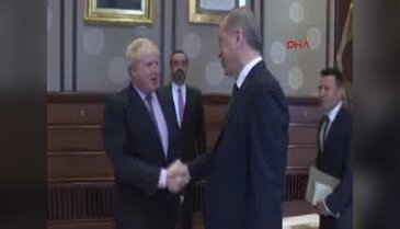 Cumhurbaşkanı Erdoğan, İngiltere Dışişleri Bakanı Johnson'u kabul etti - 2