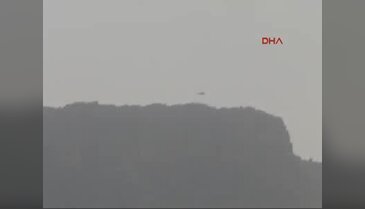 Derecik'te helikopter hareketliliği