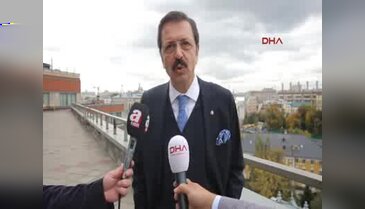 TOBB Başkanı Rıfat Hisarcıklıoğlu Moskova'da