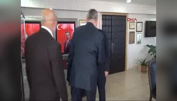 DESK üyeleri BBP Başkanı Destici'yi makamında ziyaret etti