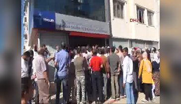 Batman'da 8 aylık iş için binlerce kişi başvurdu