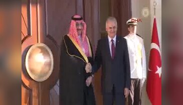Başbakan Yıldırım, Suudi Arabistan veliaht prensiyle görüştü