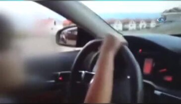 Bursa'da trafikte tehlikeli hareketler!