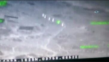 Teröristlerin öldürülme anı kamerada