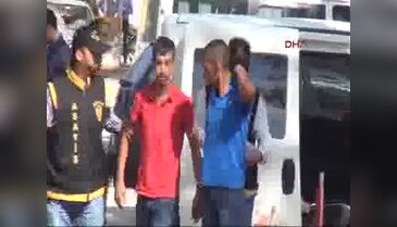 Motosikletli kapkaççılar 15 dakika sonra yakalandı