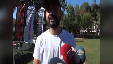 Zıpkınla balık avcıları bir araya geldi