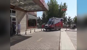 Yaralı askerler kilis'e getirildi