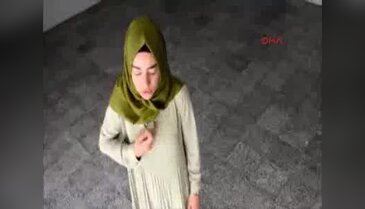 Üniversite öğrencisi şehit Halisdemir için işaret diliyle klip çekti