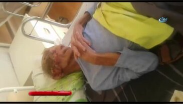 Özel bakımevinde skandal görüntüler
