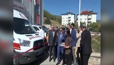 Tunceli'de 1'i zırhlı 3 ambulans hizmete girdi