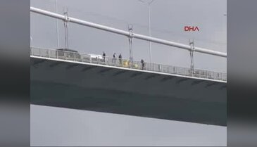 15 Temmuz Şehitler Köprüsü'nde intihar girişimi