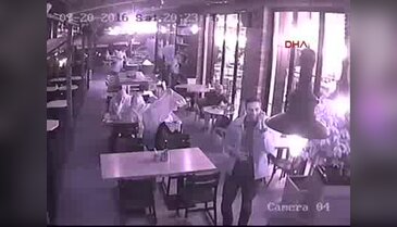 Bursa'da kafeteryada cüzdan çalan 'dudak tikli' hırsız tutuklandı