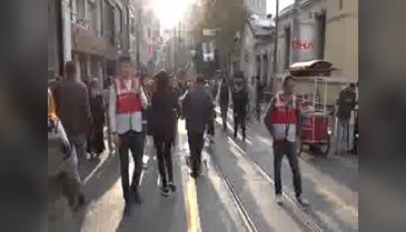 İstiklal Caddesi'nde güvenlik önlemi