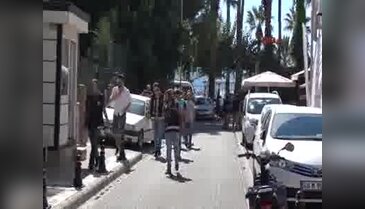 Marmaris'te okul önlerinde denetim