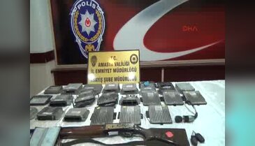 Amasya'da oto hırsızlarına 6 tutuklama