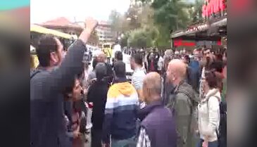 Bursa'da izinsiz gösteriye polis müdahalesi: 36 gözaltı