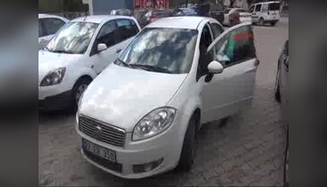 Sürücüye 2 saniye arayla 2 ayrı trafik cezası kesildi
