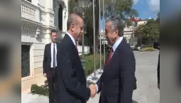 KKTC Cumhurbaşkanı Akıncı'yı kabul etti