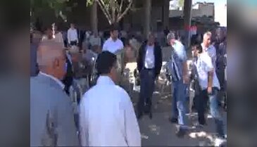 Şehit asker Hasan Aydoğdu için babaocağında helallik alındı