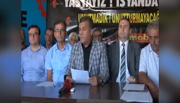 Ankara Garı'ndakisaldırıda ölenler Gaziantep'te anıldı