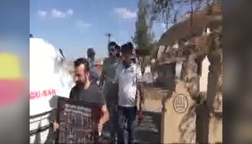 Gar saldırısında hayatını kaybeden 8 yaşındaki Veysel ve babası Batman'da anıldı