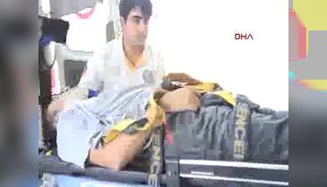 Bakımını yaptığı asansörde sıkışan işçi yaralandı