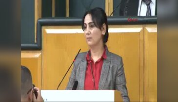 Figen Yüksekdağ, HDP grup toplantısında konuştu - 1