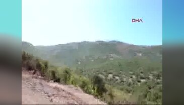PKK'lılar İslahiye'de maden ocağını kundakladı