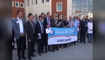 Sivas'ta Sağlık-Sen'den döner sermaye tepkisi